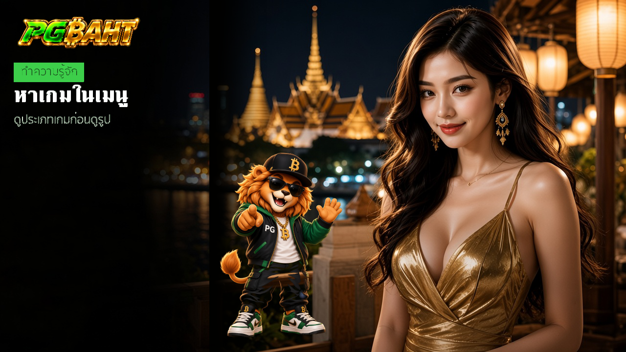 PGBAHT วิธีหาเกมในเมนู